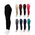 Women Fleece Lined Leggings Footless Mixed Colors